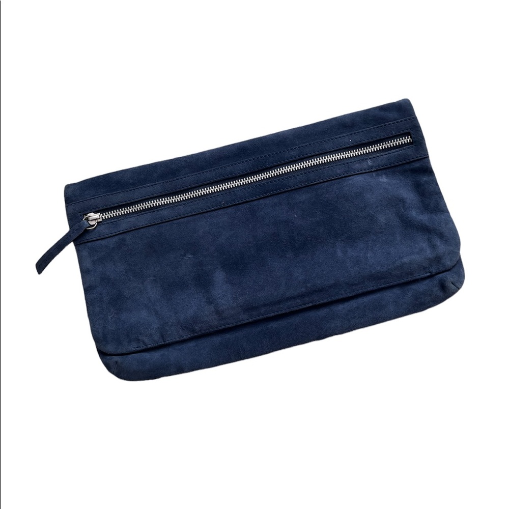 Navy blue clutch